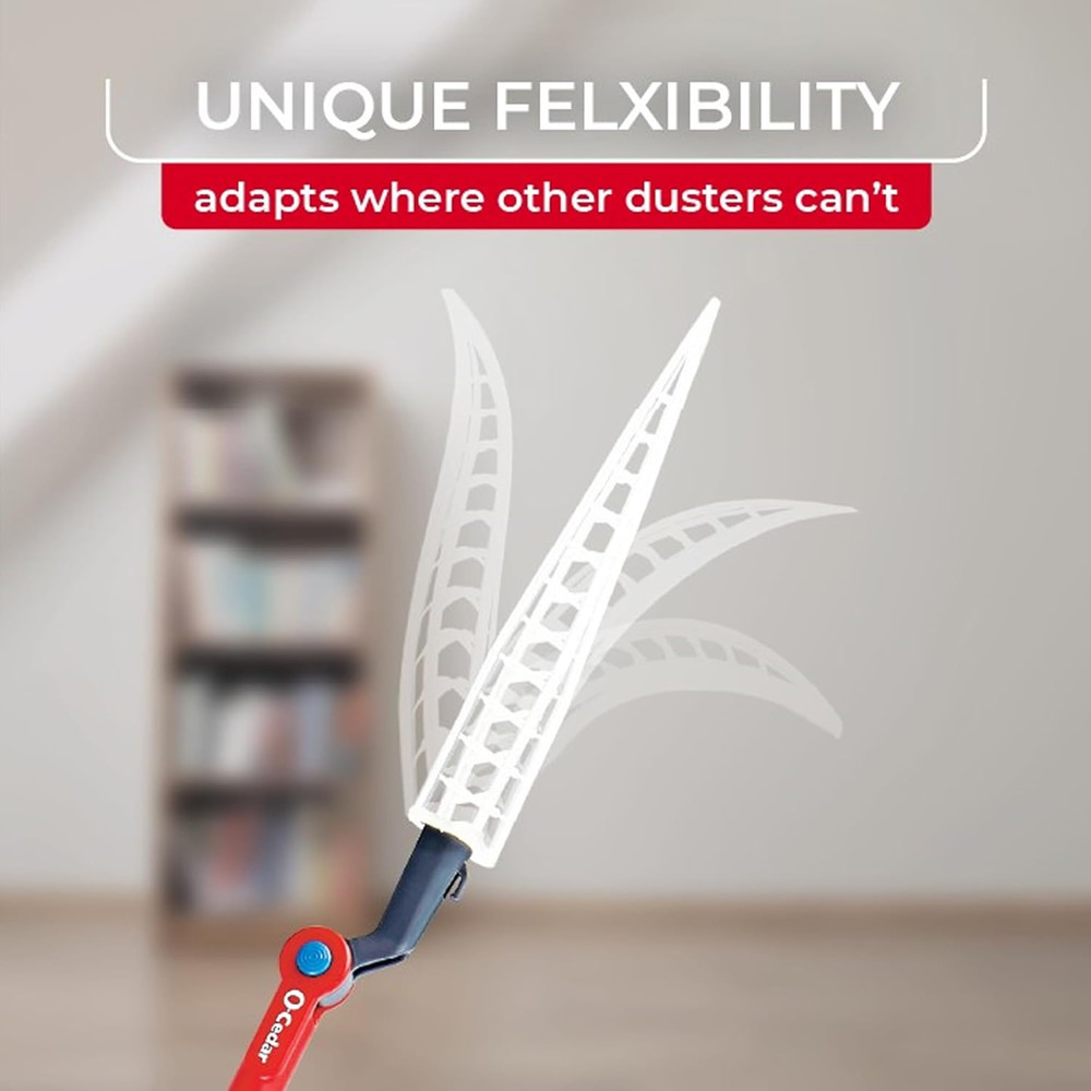 O-Cedar Flex & Catch Heavy Duty Dusting Kit with 3 Disposable Duster Refills | N