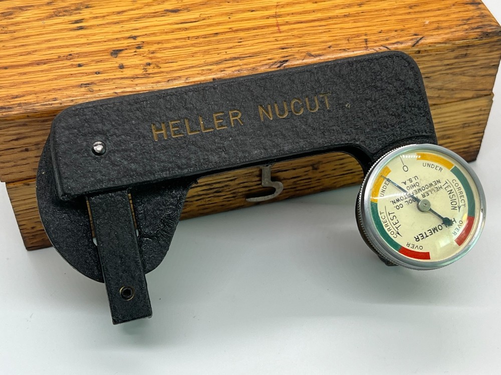 Heller Tool Co. - Heller Nutcut Helometer with Case