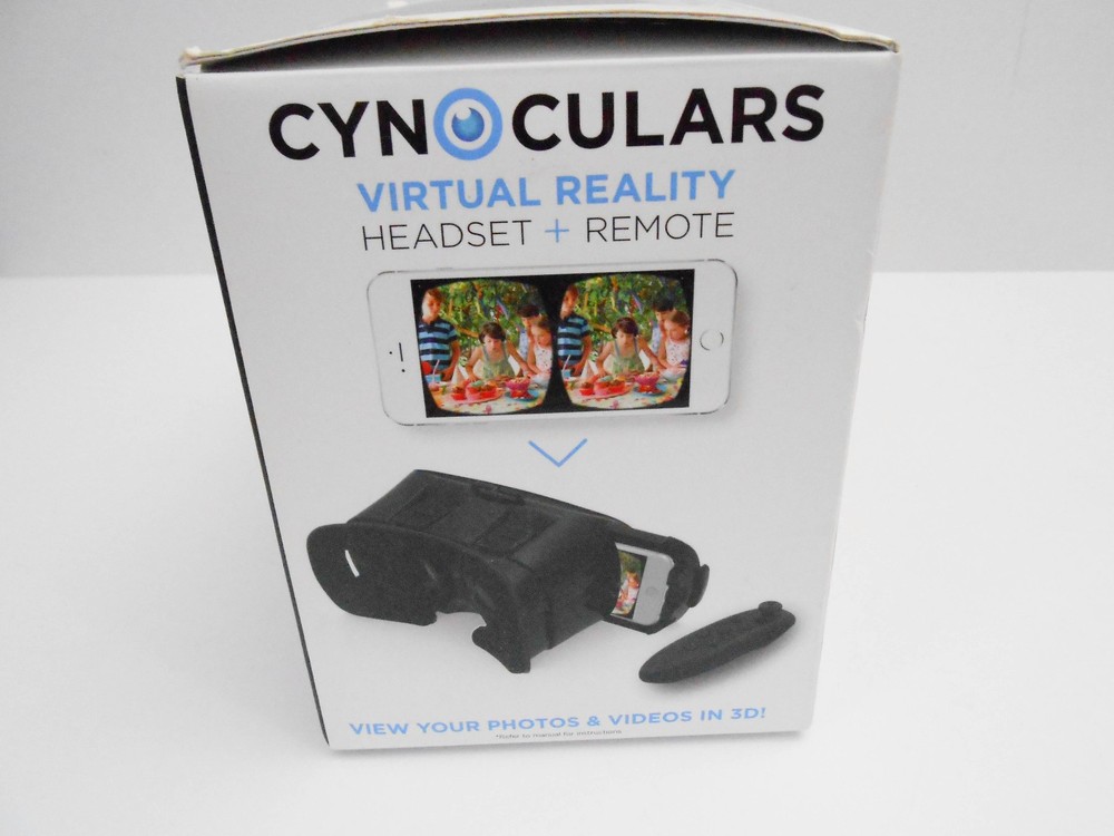 Hype Cynoculars Mobile Virtual Reality Headset and Remote