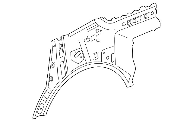 Genuine GM Inner Panel 84564092