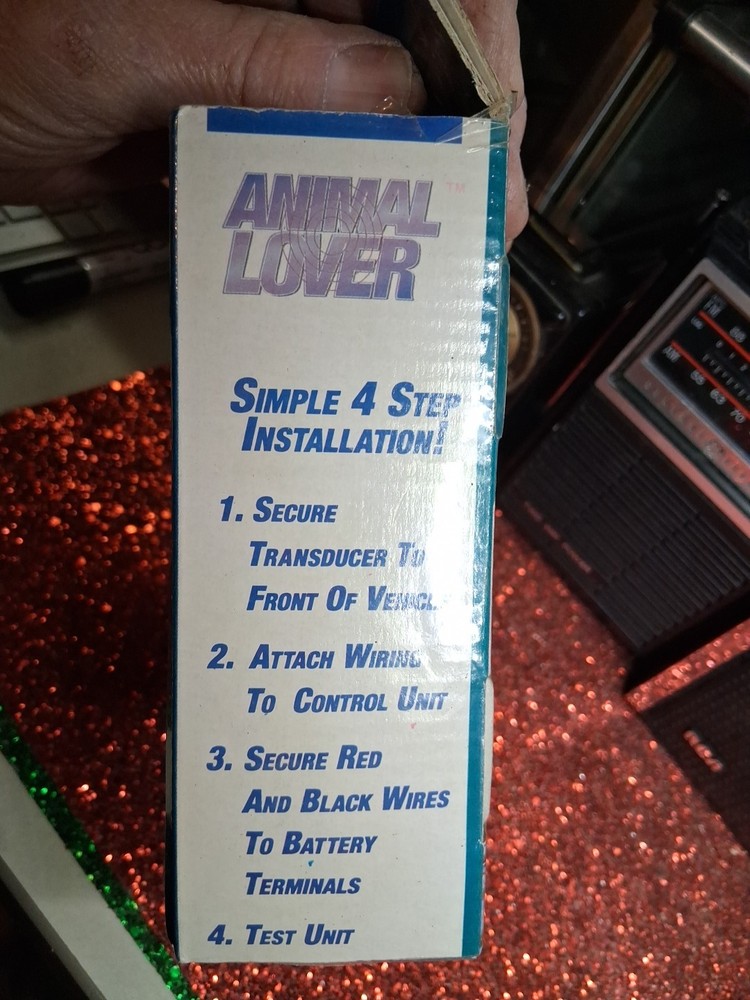Animal Lover Warning Device For Car