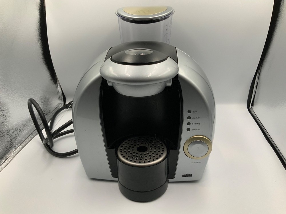 Braun Tassimo Coffee & Espresso Maker Silver Type 3107 - Tested & Working
