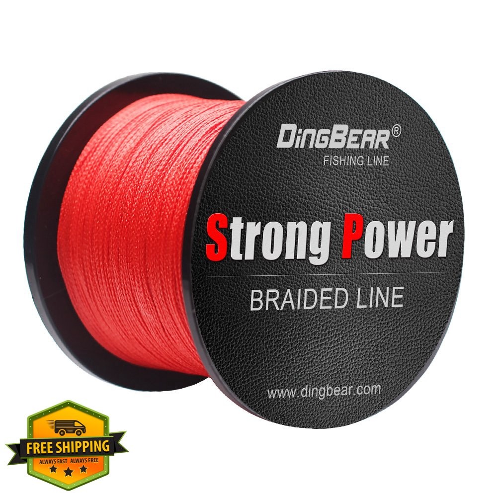 Dingbear Braided Fishing Line Super Strong Pull 437-5000Yds
