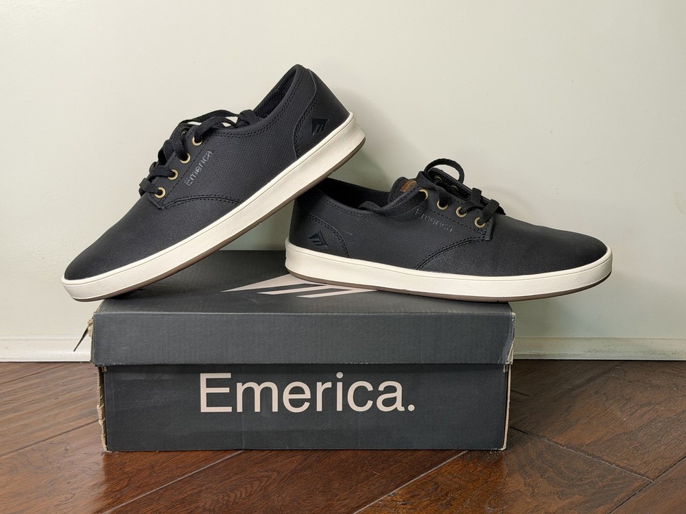 Emerica Romero Laced Size 8 Black Bronze