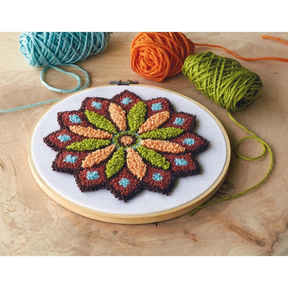 Dimensions Punch Needle Kit -Mandala Pattern