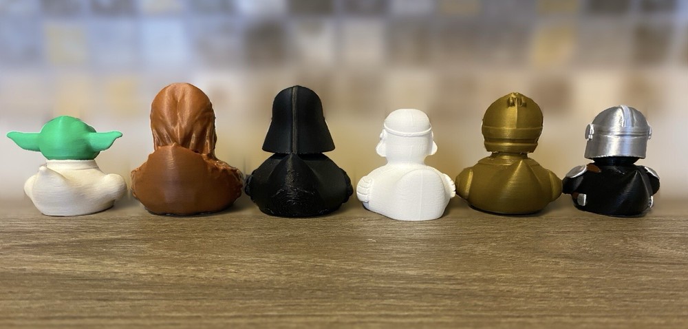 Star Wars 6 Pack Jeep Ducks