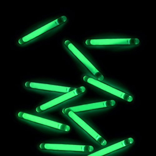 GiftExpress 100 Pcs Small Green Glow Sticks/Mini Sticks/Fishing