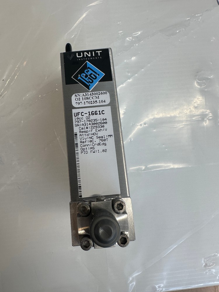 NEW Unit Instruments UFC-1661 Mass Flow Controller MFC UNIT