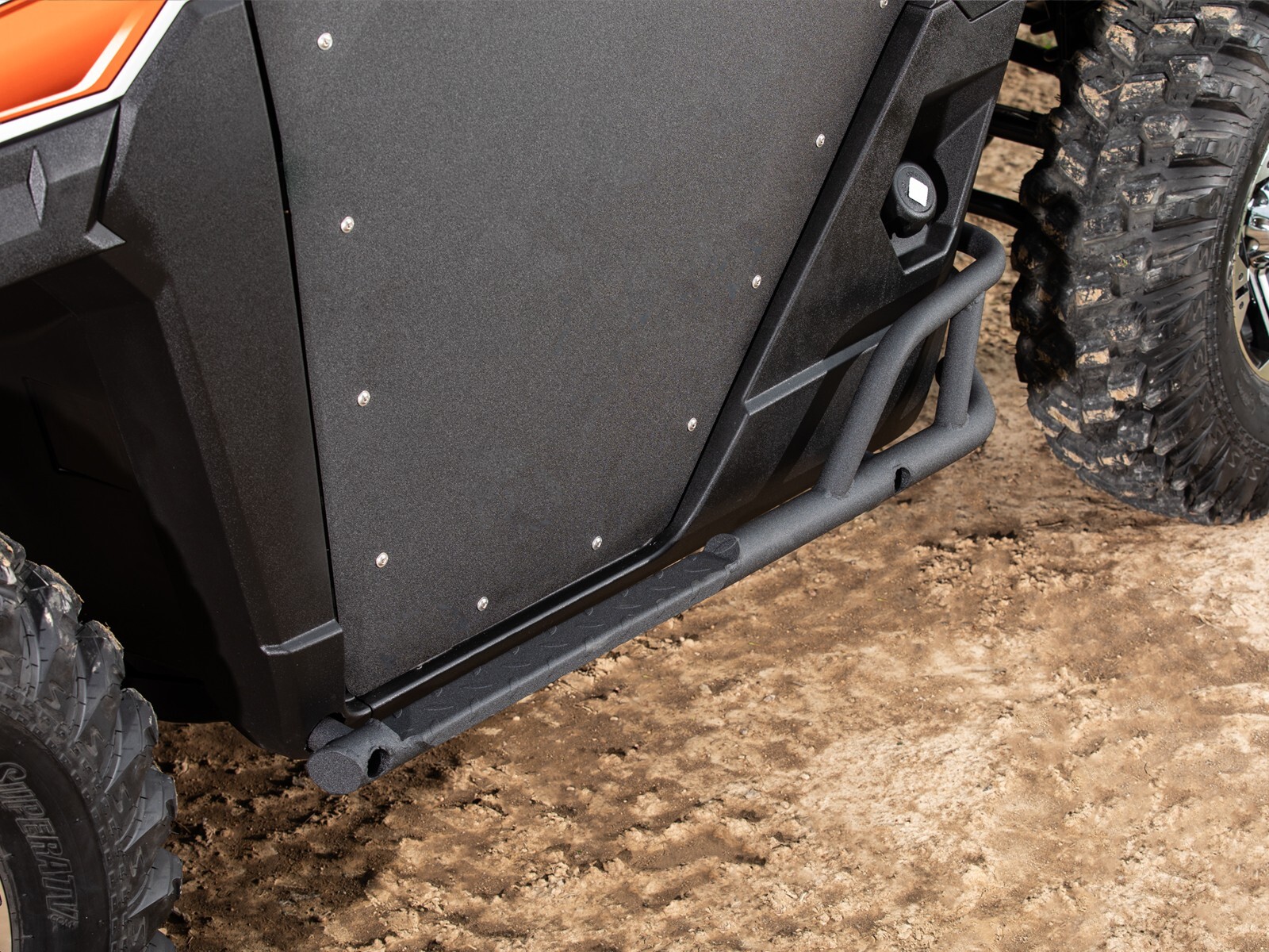 SuperATV Nerf Bars for Bobcat UV34 - 2019+