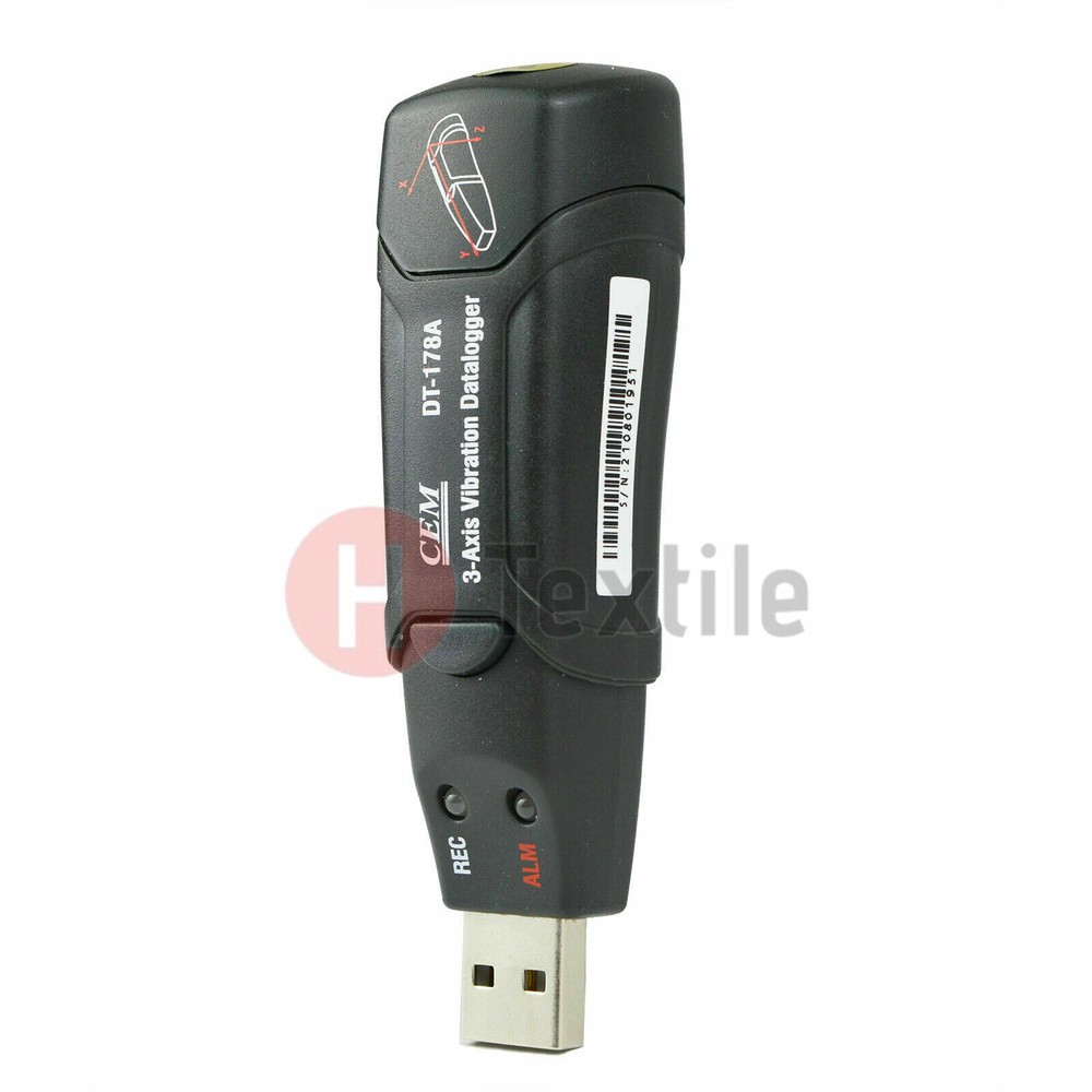 CEM DT-178A 1PCS 3-Axis Shock Vibration Acceleration Data Logger 8M Memory FFT