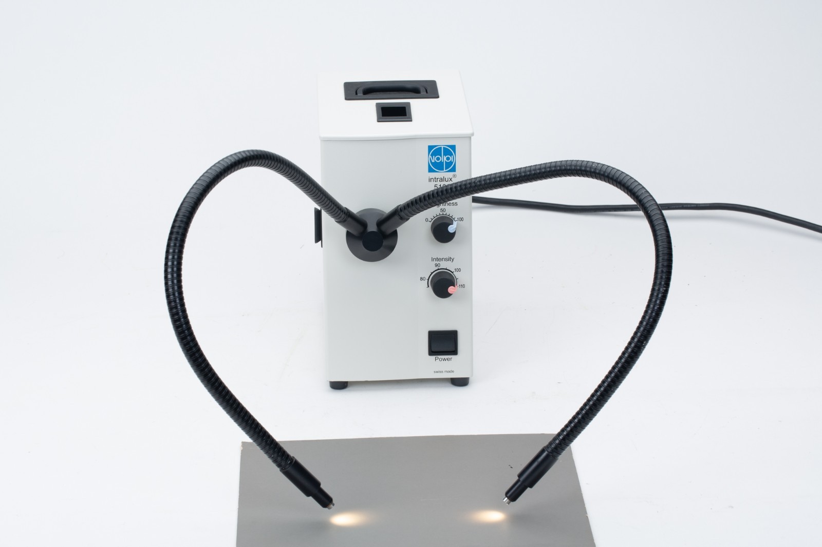 Volpi Intralux 5100 Cold Light Source with Bifurcated Gooseneck Light Guide