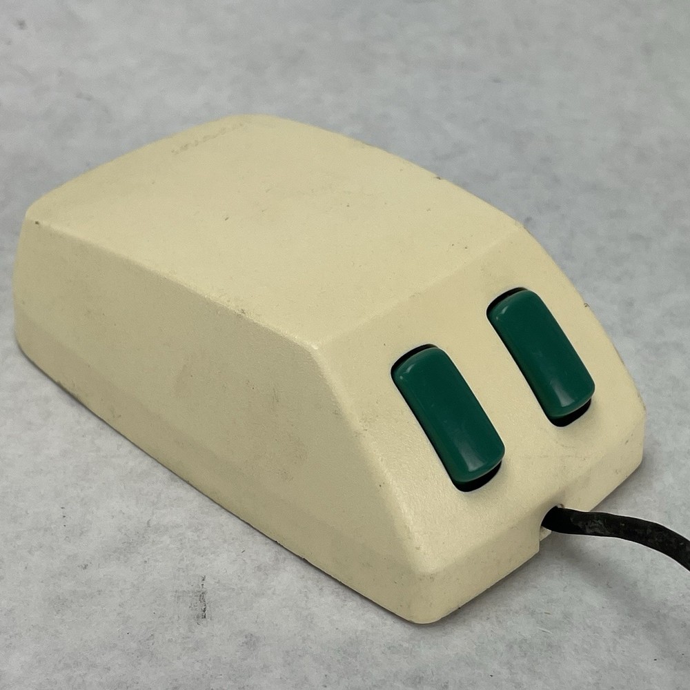 Microsoft Green-Eyed Mouse 1983  First Generation Serial DE-9 Connector Tested
