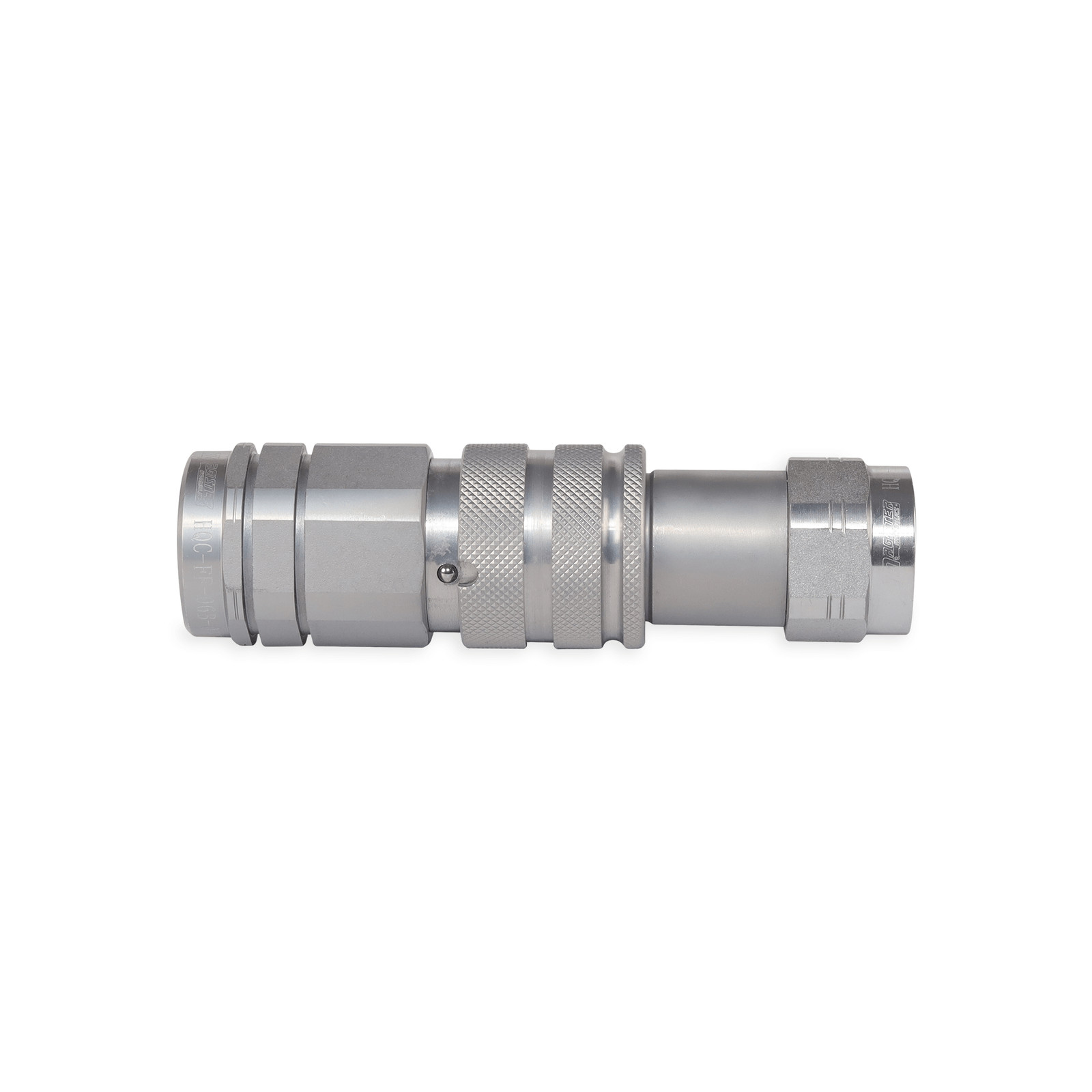 3/8″ Flat Face Hydraulic Quick Couplers Set - 3/8″ NPT Thread