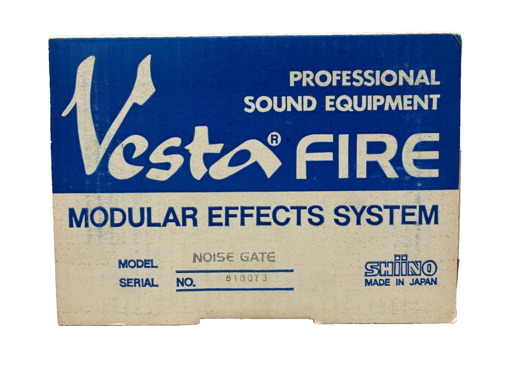 Vesta Fire MNT-1, Noise Gate Modular Effects System - New Old Stock