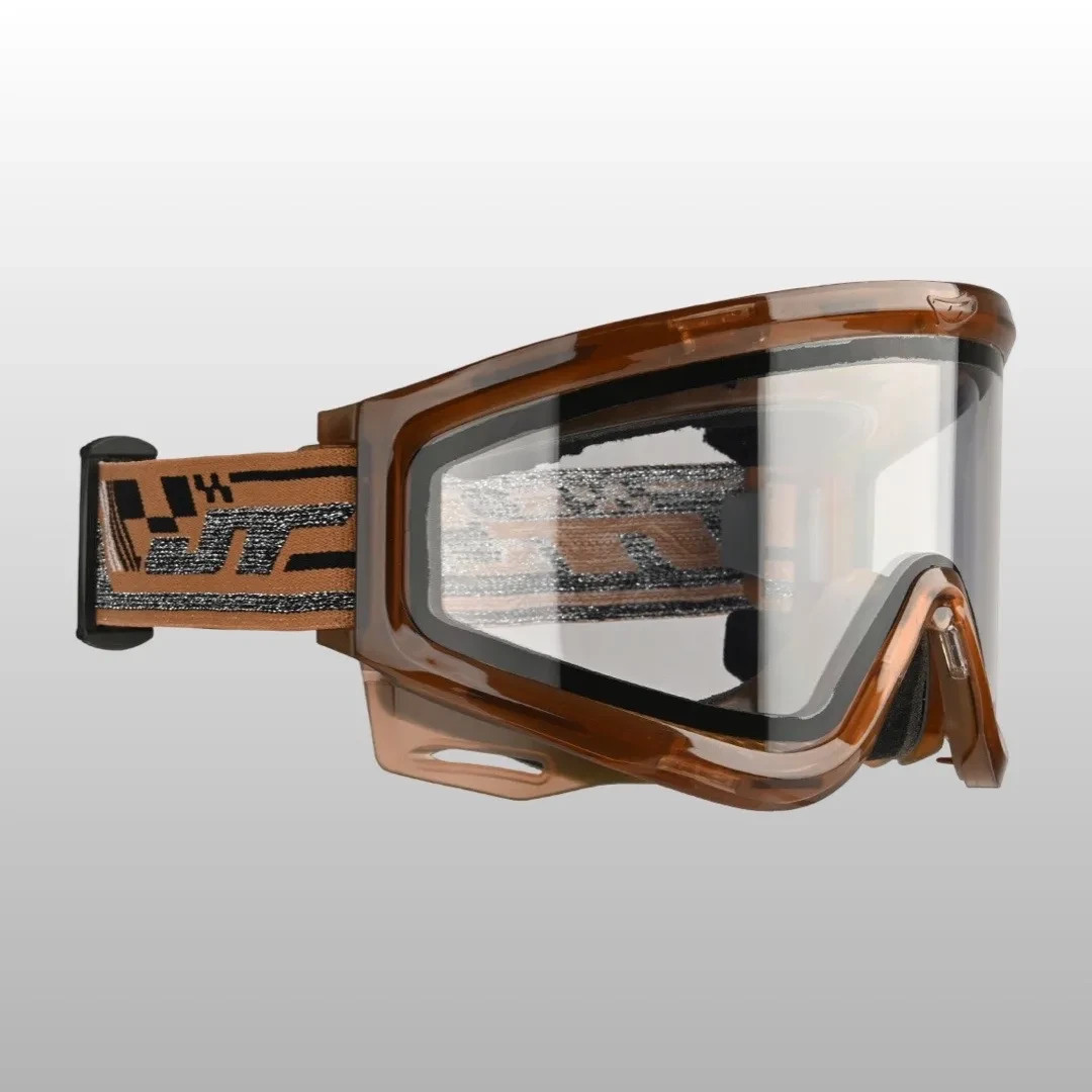 JT Spectra Proflex QLS Goggle Frame w/ Strap ONLY (NO LENS) - Brown ICE