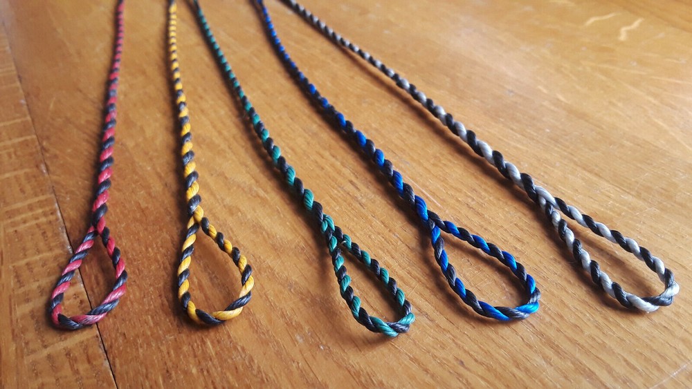 Flemish Twist Bow String - D97/"Fast Flight" - Black & Classic Colors