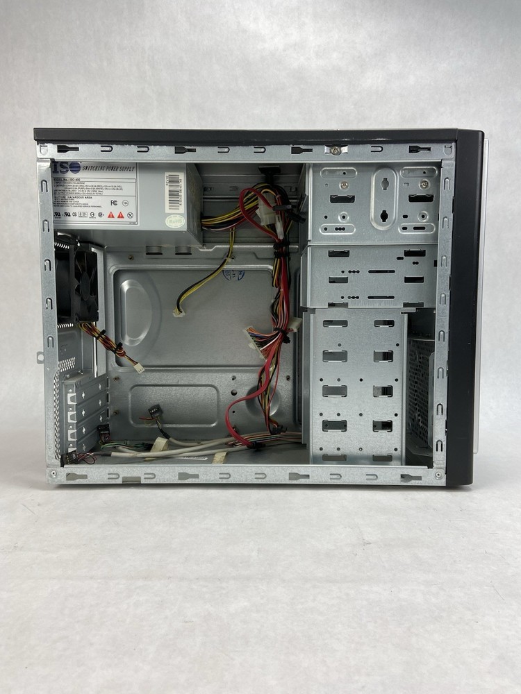 FoxConn TLMM776 Micro ATX Mini Tower Computer Case ISO-400 400W PSU