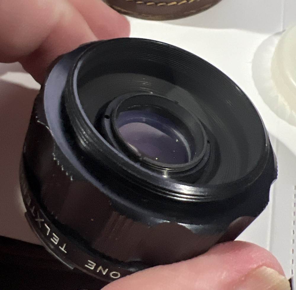 SPIRATONE TELXTENDER LENS FOR MIR with case vintage