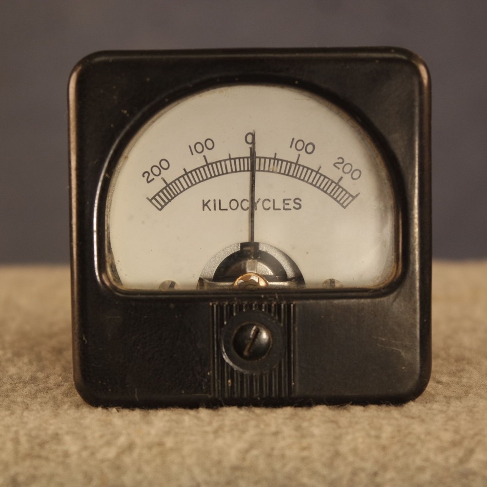 +/- 250 micro amp Panel Meter 250-0-250 Scale Meter Tested