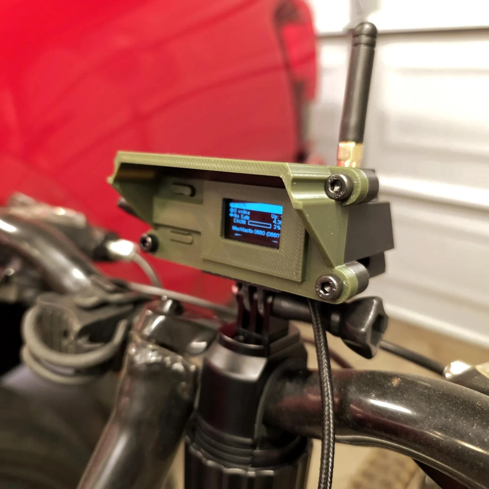 Heltec V4 Meshtastic Vehicle Mount Case with Action Camera Mount *Updated*