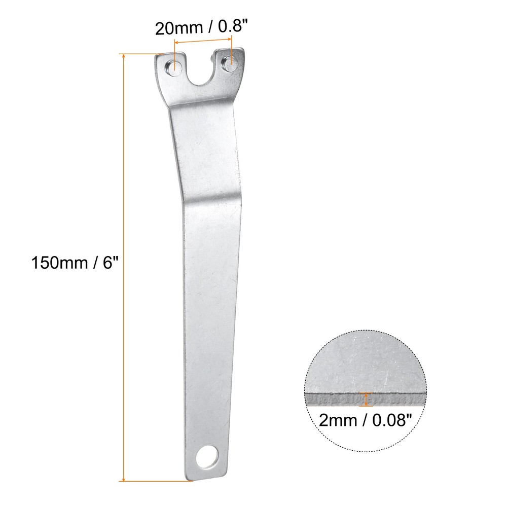 Wrench 2mm Thickness Metal Lock Nut Replacement Spanner