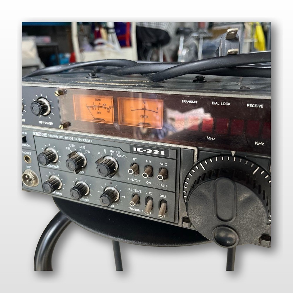 ICOM IC-221 Used Junk Condition Untested Electronics