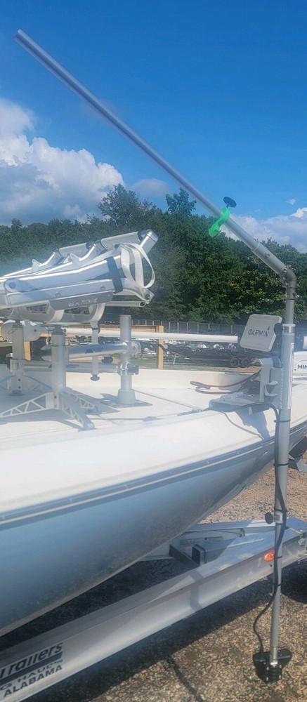 Livescope/Transducer Pole and Mounting Bracket