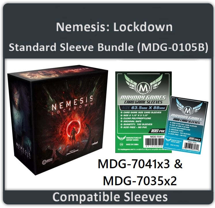 Nemesis: Lockdown Card sleeve Bundle