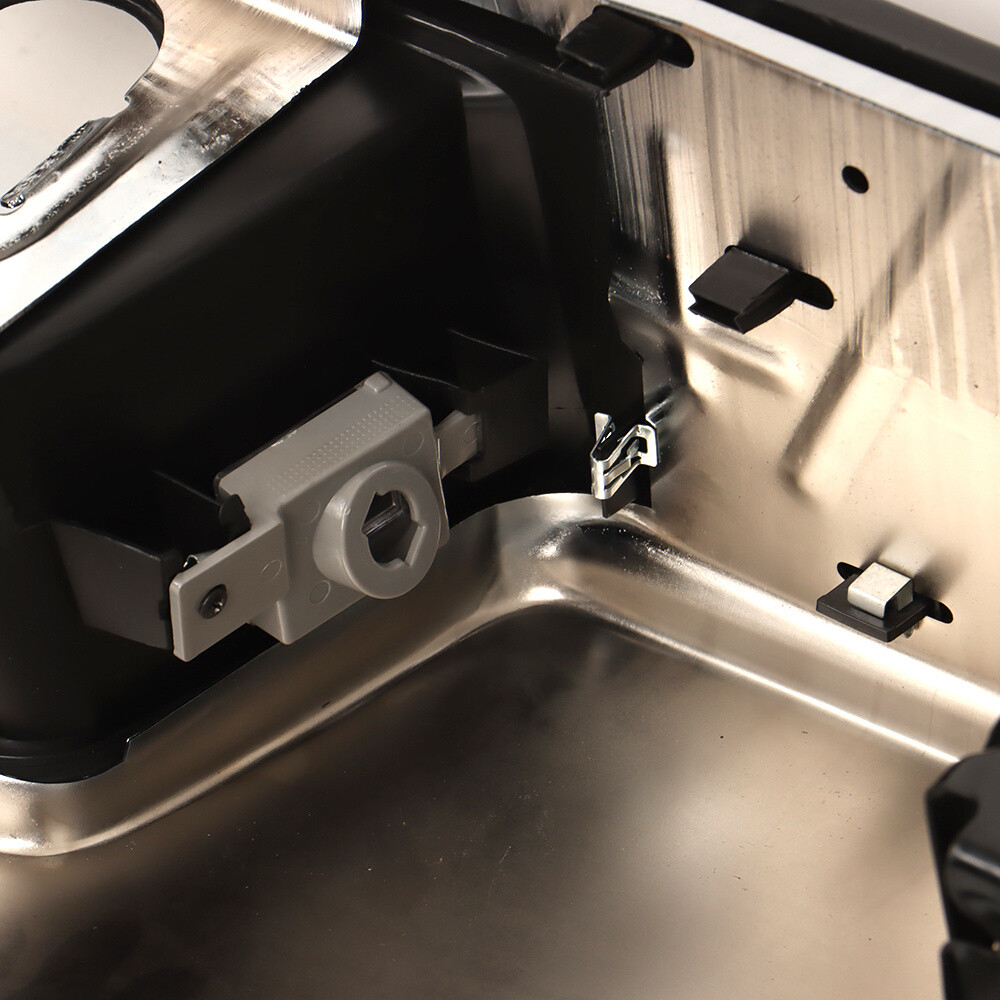 For Chevy Silverado GMC Sierra 1500 2014-2018 Chrome Rear Step Bumper Assembly