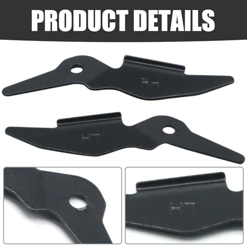 2Pcs 16840953 Bumper Bracket (Driver and Passenger Side), Replacement for