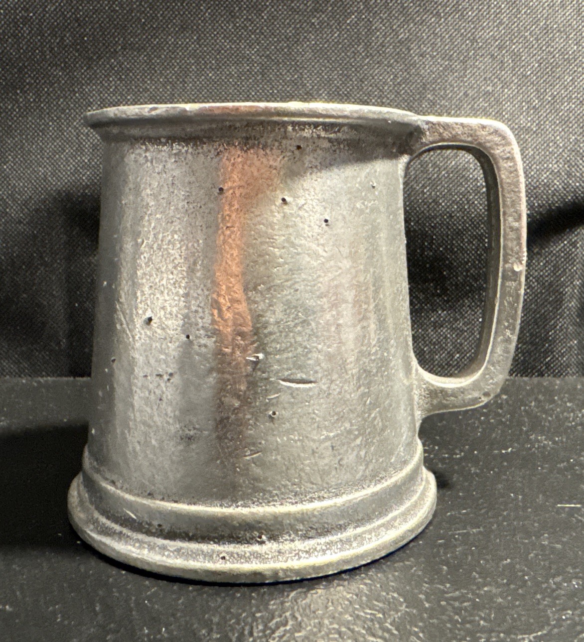 VTG Metal Cast Tankard Beer Mug Solid Heavy
