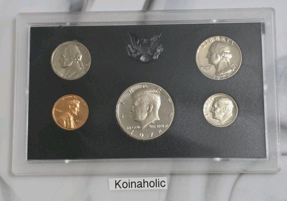 1972 Proof Set Original Government Packaging OGP, Pulled From Storage FAST 🚢