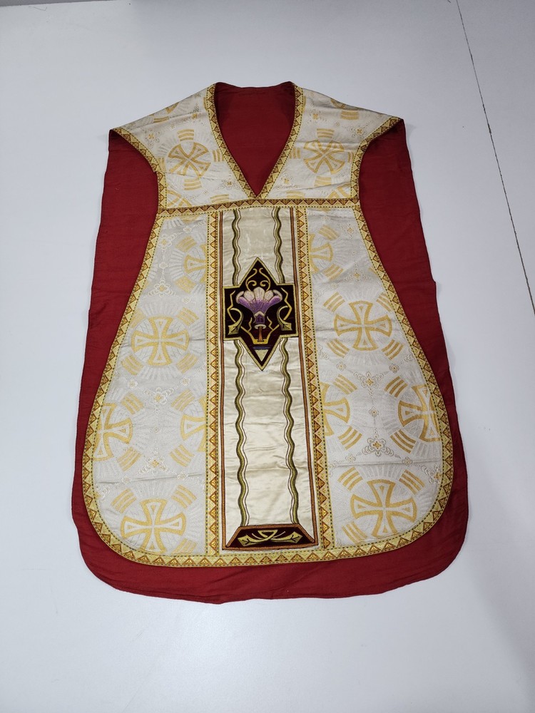 Antique Fiddleback Chasuble