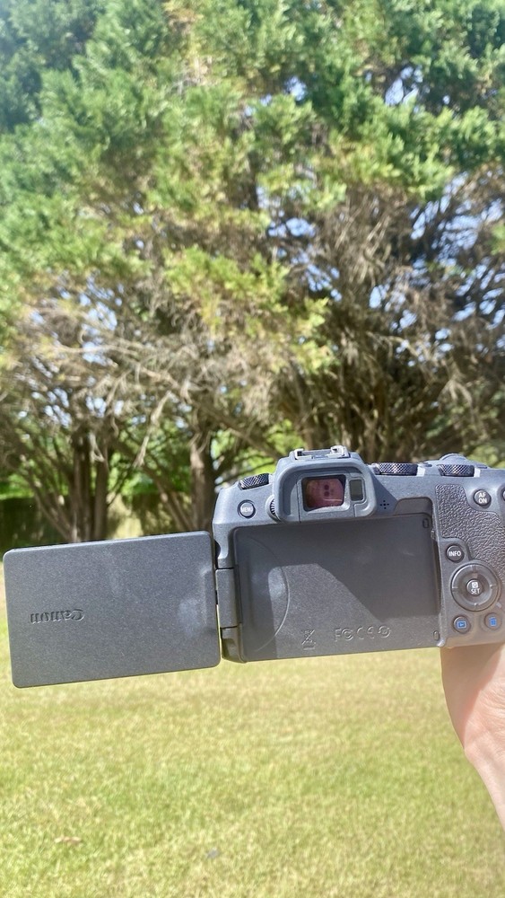 Canon EOS R Mirrorless Camera Black Interchangeable Lens Image Stabilization