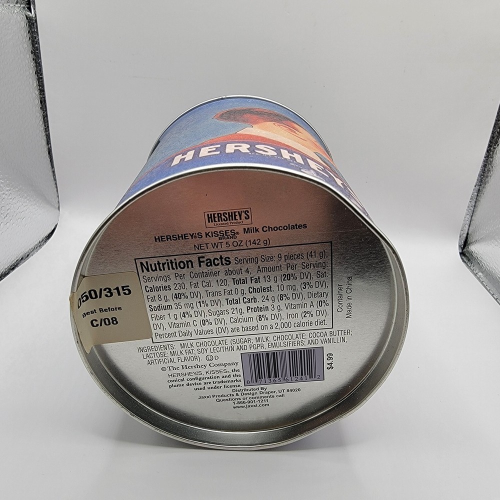 Hershey's "A Kiss For You" Decorative Empty Tin