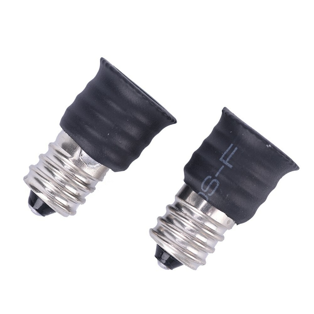 10pcs E12 TO E14 BASE LED BULB LAMP LIGHT SCREW HOLDER ADAPTERS SOCKET CONVERTER