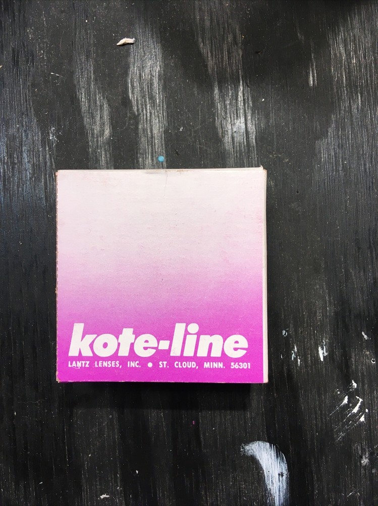 vintage optical kote line lenses
