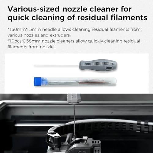 3D Printer Tools Kit, 74 Pcs 3D Printing Tool Wrap Kit