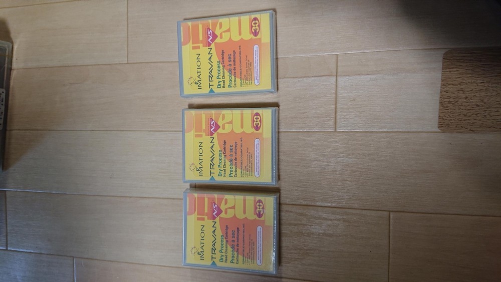 Imation Travan Dry Process Cleaning Cartridge  Sealed!!