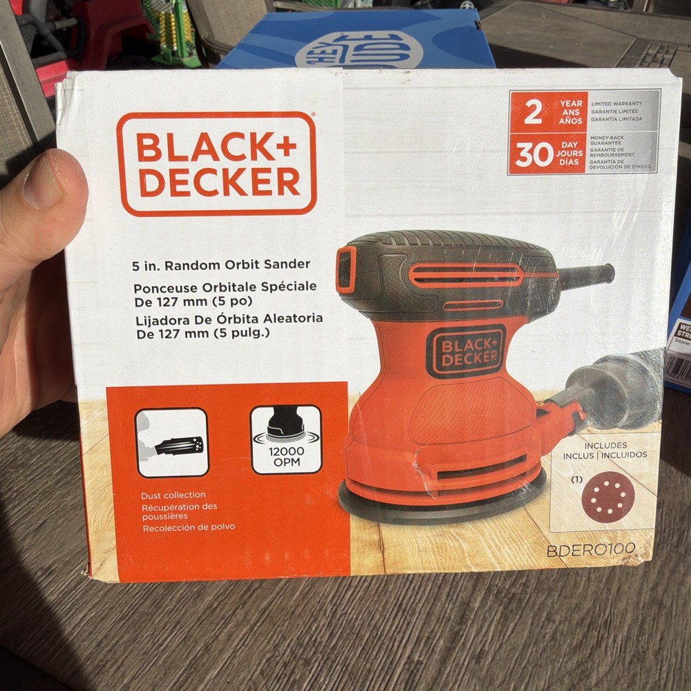 Black & Decker BDERO100 5in. Random Orbit Sander