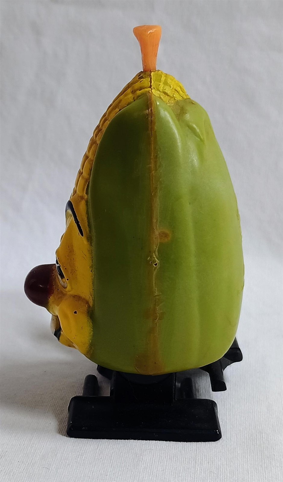 Vintage Marx Windup Corkie Corn Walking Toy Figurine Made in Hong Kong