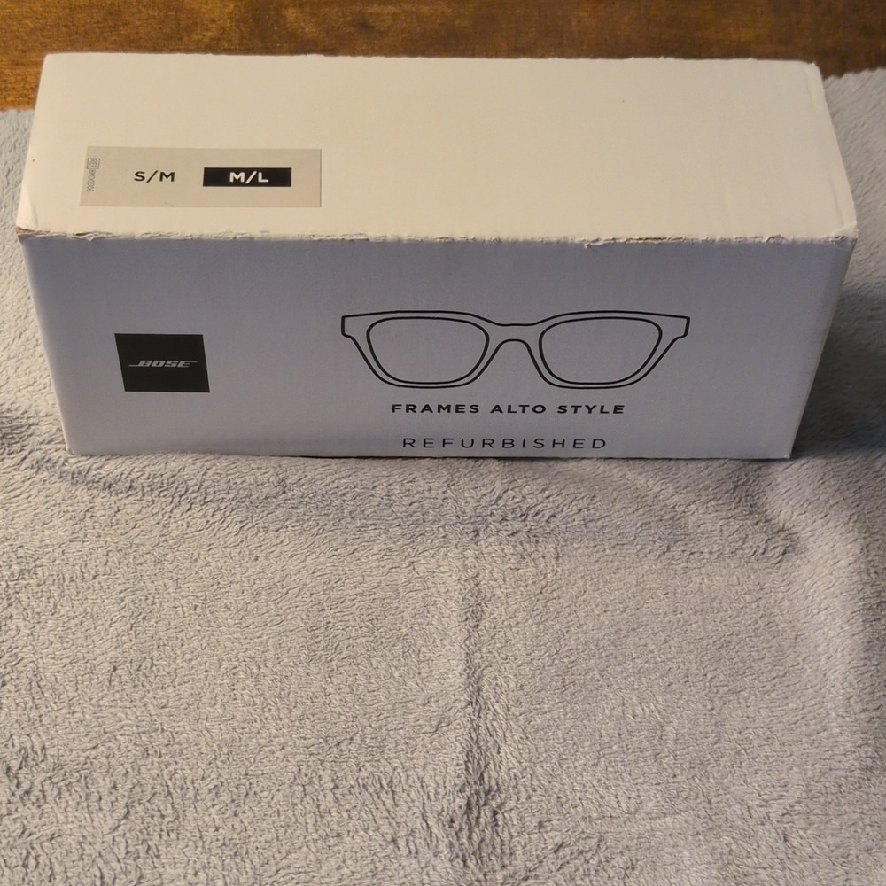 Bose Frames Alto Style Bluetooth Smart Glasses with Case & Extra Lenses