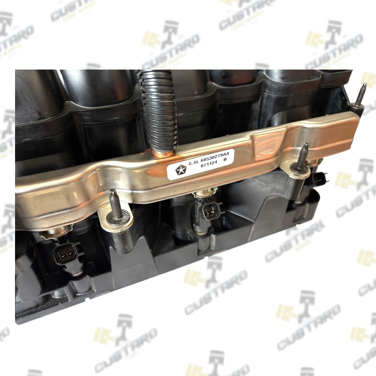 2014 - 2025 Ram 2500 6.4L V8 OEM EGR Intake Manifold W/ Fuel Rail | 68530327AA