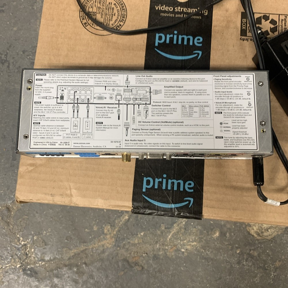 Extron PVS 305SA IP Polevault Switcher