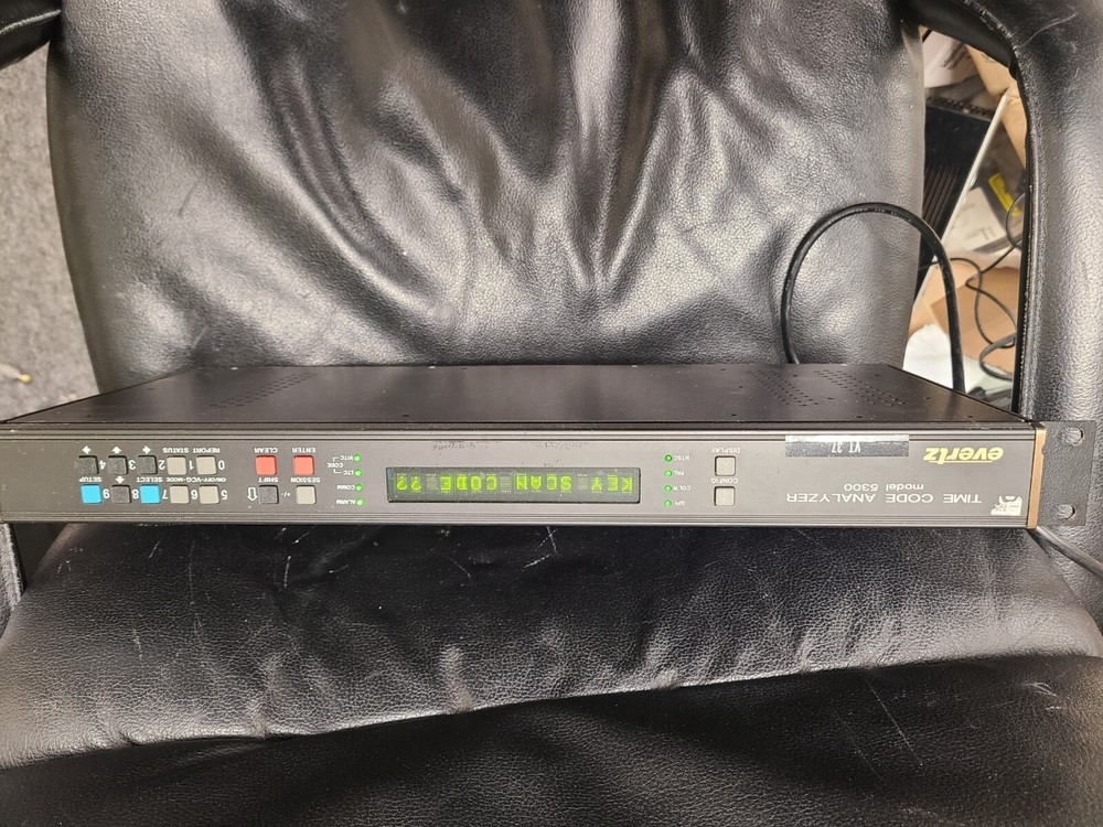 Evertz Time Code Analyzer Model 5300 Excellent