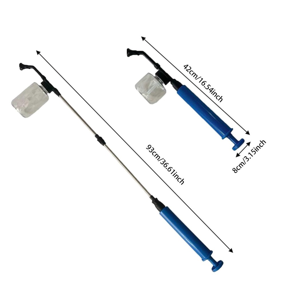 93cm Telescopic Fruit Pollinator Pollen Sprayer Pollination Tool for Orchards