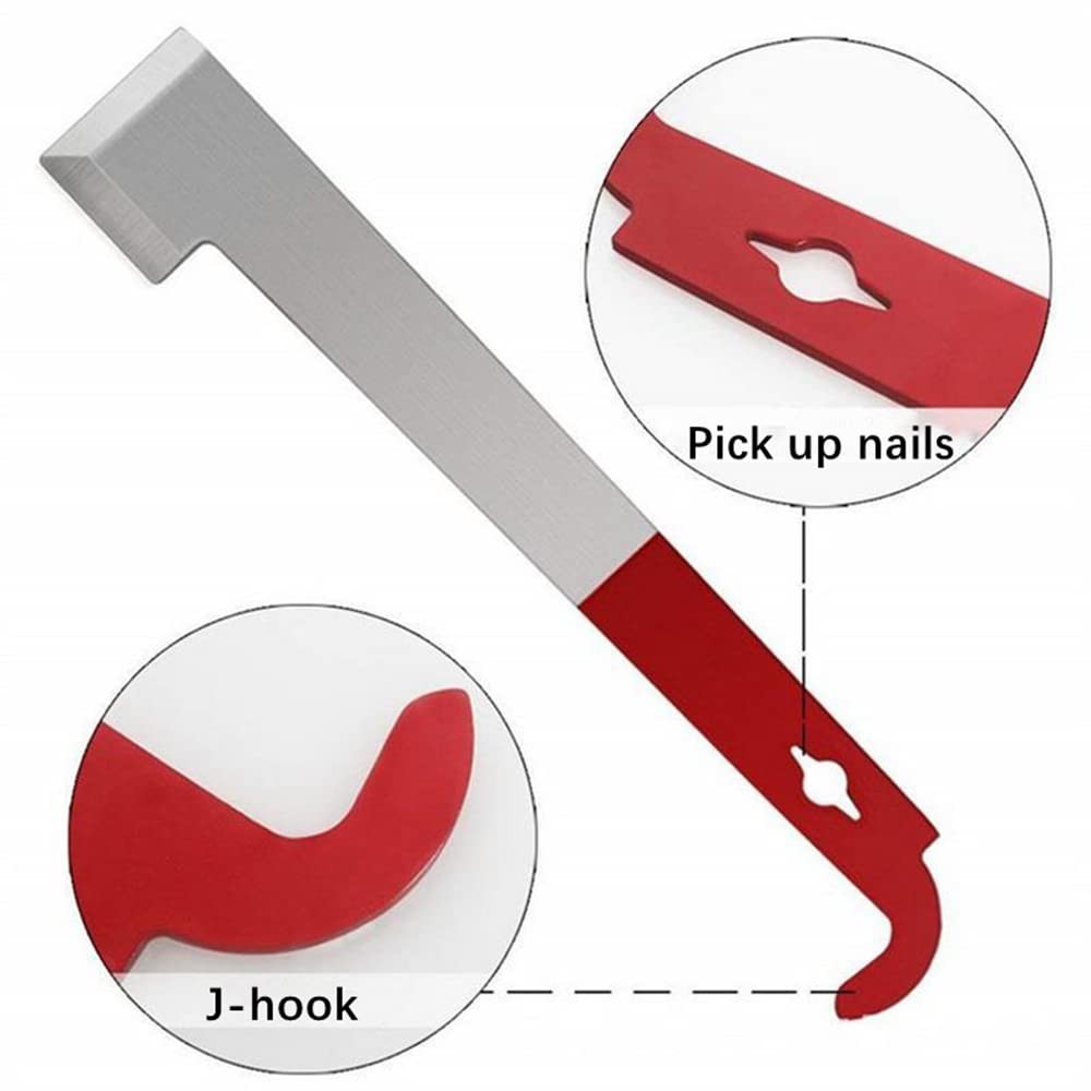 Bee Hive Scraper 2PCS Stainless Steel J Hook L Hook Beekeeping Tool