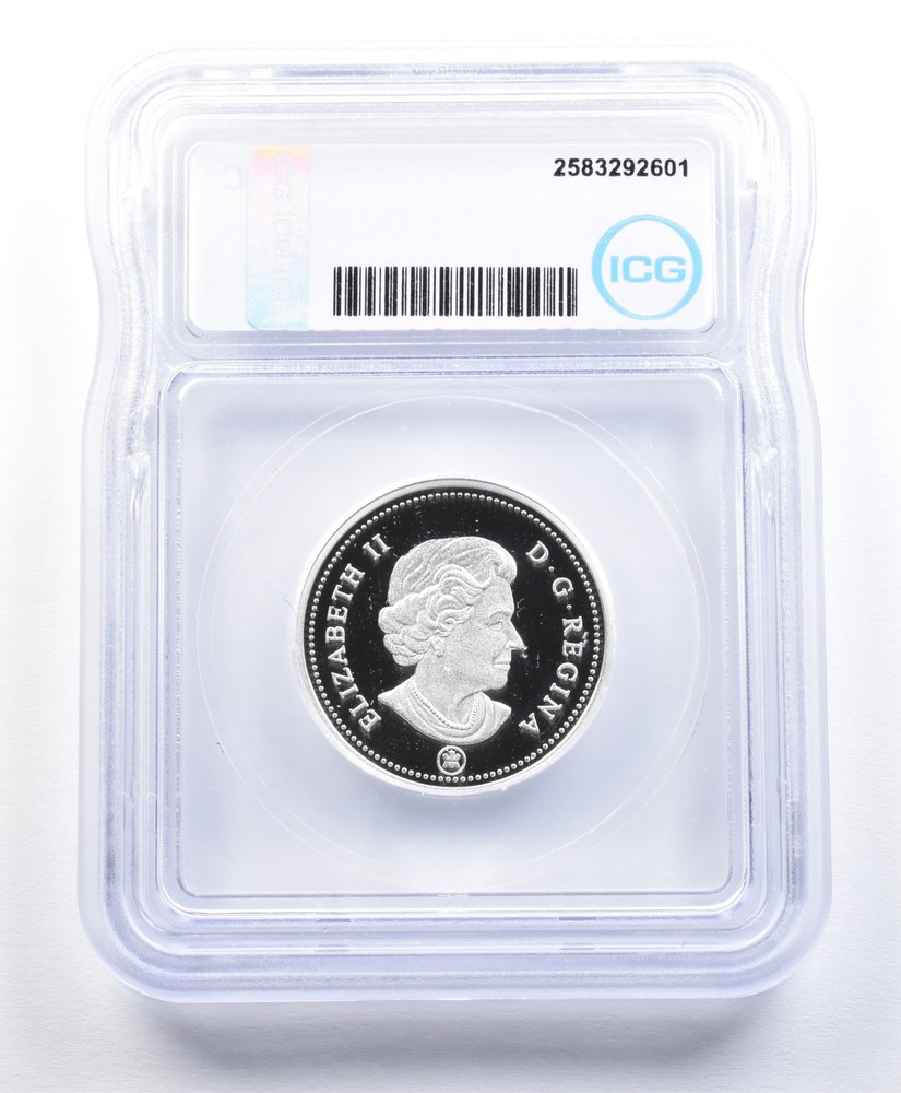 2013 Canada 50 Cents Silver PR70 DCAM ICG *0939
