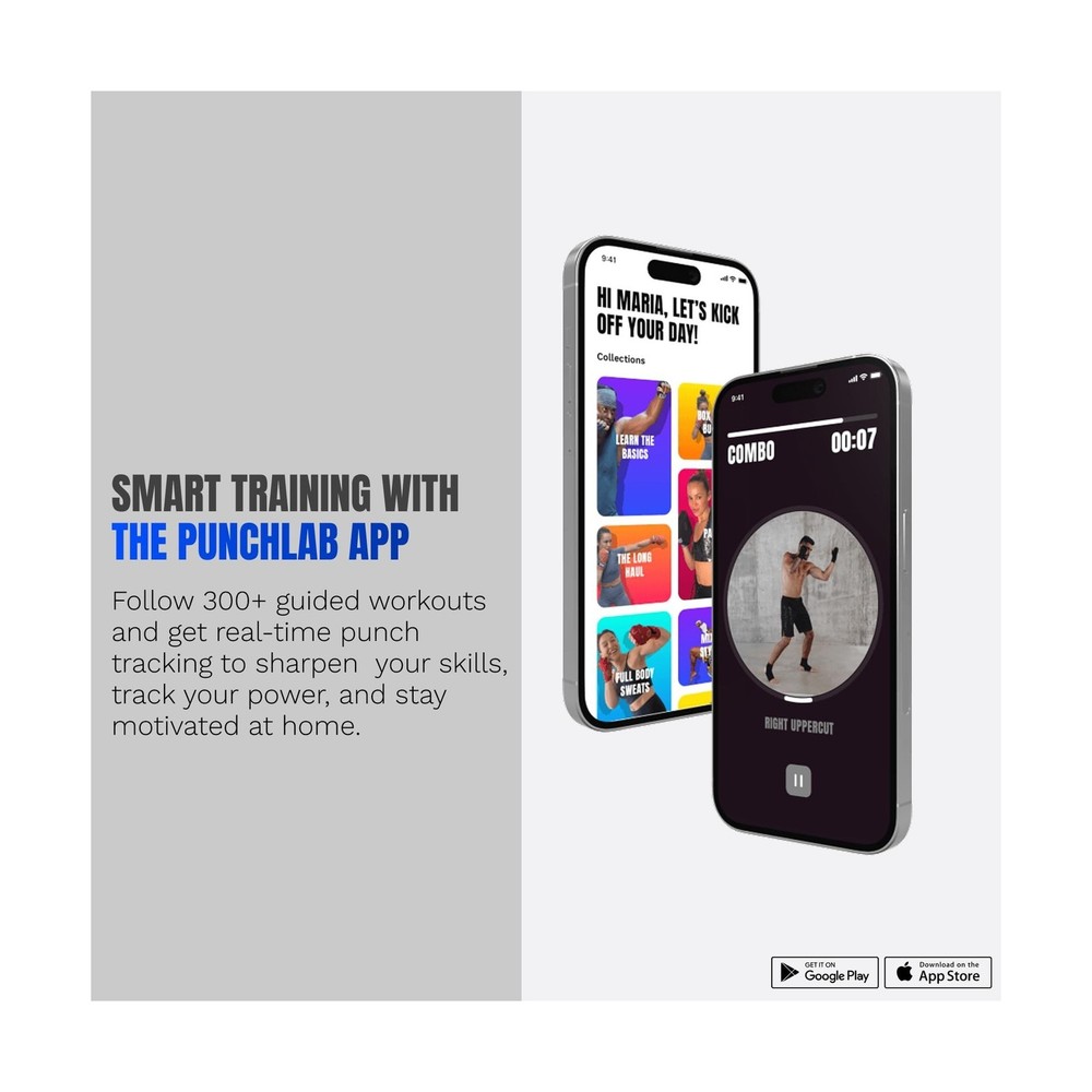 Bluetooth Punch Tracker for Heavy Bag & Shadow Boxing – Smart Boxing Senso