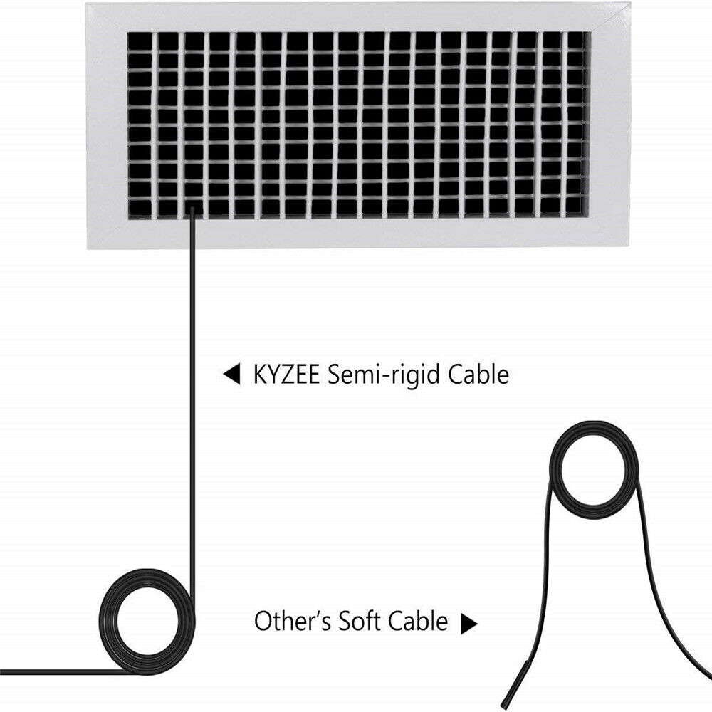 6LED USB Snake Endoscope Borescope Inspection Camera Scope for Android Type C US